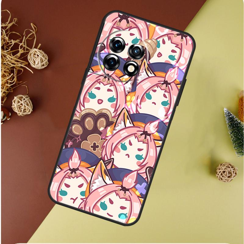 Genshin Impact Game For OnePlus 13 13R 12 12R 11 9 10 Pro 8T 9RT 10T 10R N20 N30 Nord CE 2 3 4 Lite Phone Case