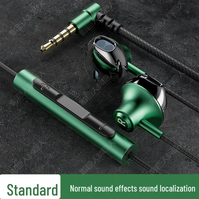 P8 Wired Metal Gaming Headset, Compatible with Apple, OPPO, Huawei Type-C Devices and Universal Computers