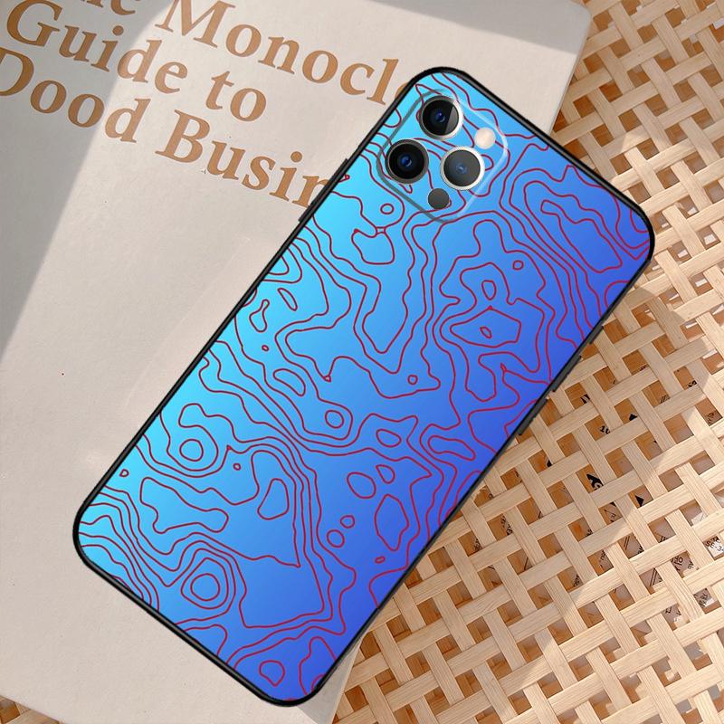 Damascus Camo Phone Case For iPhone 17 Air 15 14 13 12 11 16 Pro Max 13 12 mini 15 16 Plus 16e Cover Coque