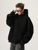 Men's Heavyweight Fleece-Lined Hooded Sweatshirt - Trendy Autumn/Winter Loose Streetwear Hoodie