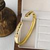 New High-end Retro Open Simple Bracelet with Colored Manuscript Stone Bracelet