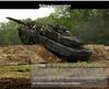 KDW Model German Leopard 2A6 Military Tank Alloy Armored Vehicle