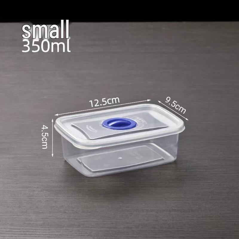 

Transparent Microwavable Plastic Food Storage Box Set