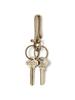 Beams Heart Accessory Hook Gold Free Men's Keychain, Plating,