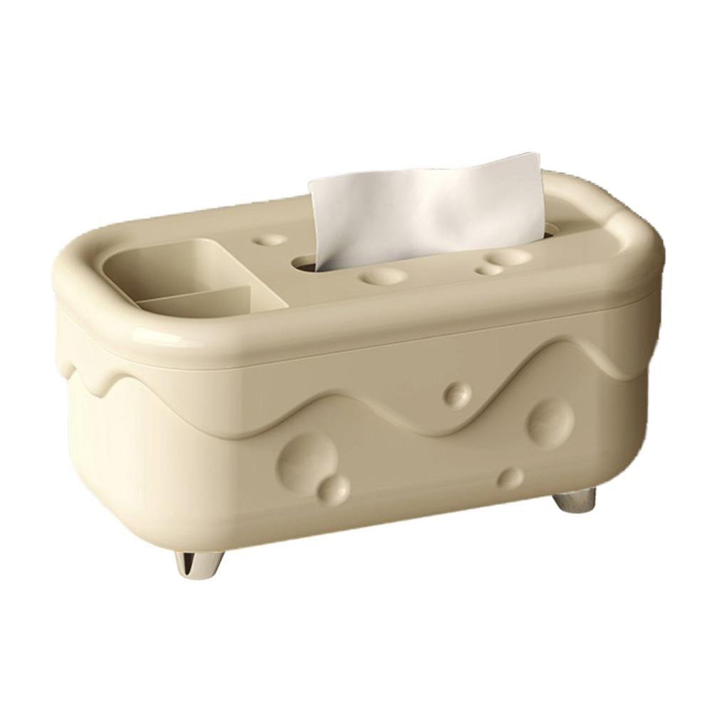 Stylish Tissue Holder Kawaii Paper Storage Box Home Decoration Cheese Tissue Box  Bathroom