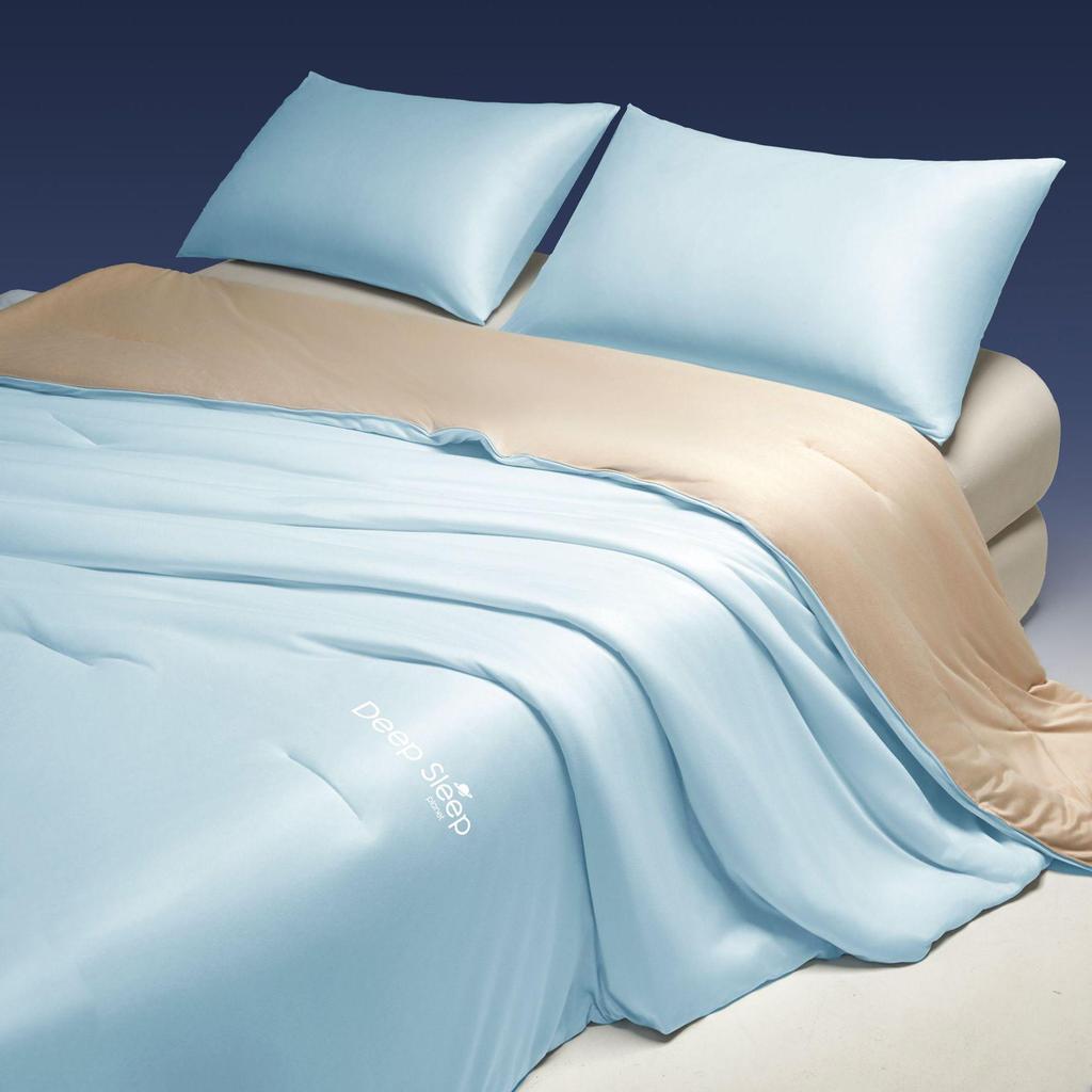 Temperature Control Cooling Quilt: All-Season Machine Washable Knitted Cotton for Deep Sleep