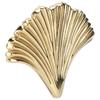 Furniture Handle Nordic Chinese Modern Ginkgo Brass Simple Leaf Pulls for Cabinets Drawers Doors Dressing Table
