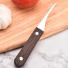 Stainless Steel Shrimp Deveiner with Wood Handle 3-in-1 Kitchen Tool for Opening Shells And Removing Veins Rust-Proof Essential Seafood Gadget