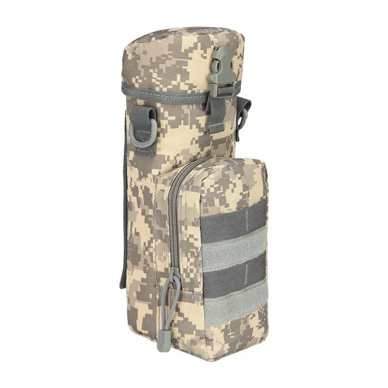 Tactical Molle Water Bottle Bag Pouch Holder Outdoor Travel Camping Hiking Cycling Fishing Hunting Water Bottle Kettle Carrier