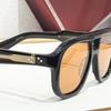 JASPER Unisex Handmade Acetate Sunglasses with Clear Photochromic Lenses – Trendy European & American Style