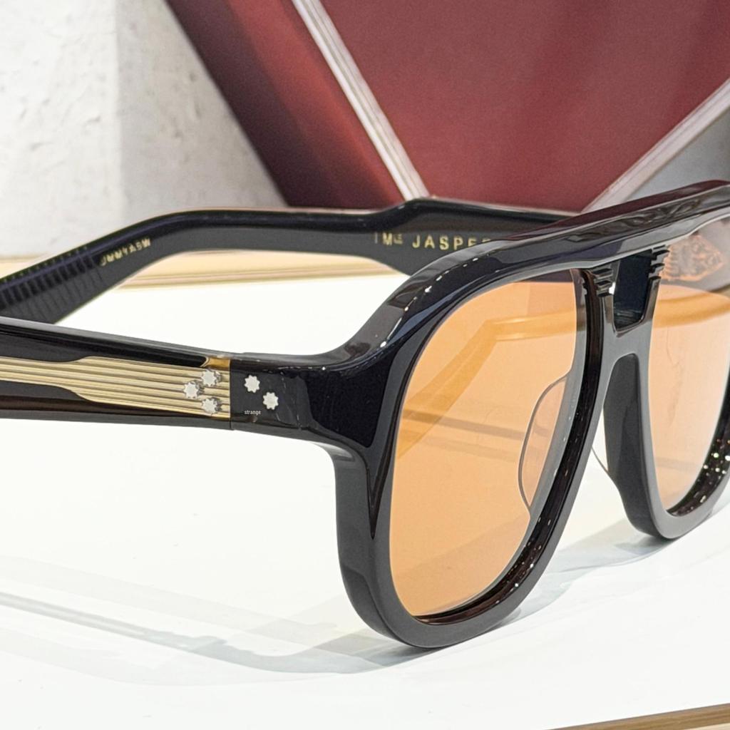 JASPER Unisex Handmade Acetate Sunglasses with Clear Photochromic Lenses – Trendy European & American Style