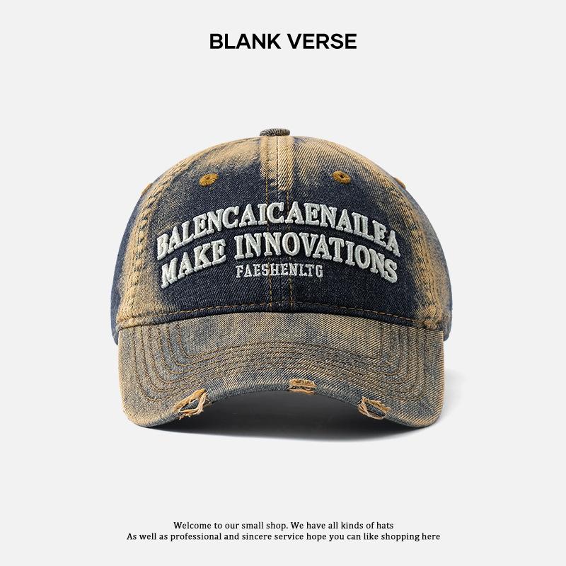 Denim cap women's summer new fashion casual sunshade baseball cap men