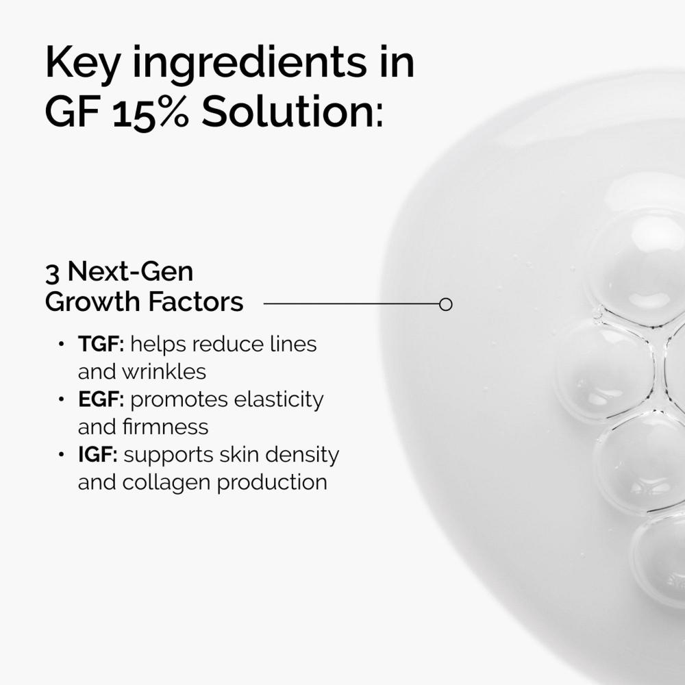 The Ordinary Gf 15  Serum For Visible Skin Repair And Wrinkles 1.0 Oz