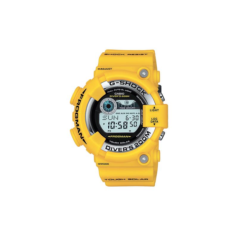 

Casio G-SHOCK G-SHOCK FROGMAN series, 200 meters waterproof, quartz movement, resin strap, Japanese and Korean watch, same style for men GF-8250-9JF чорний