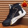Winter Samt Herrenschuhe Verdickt Warm Modische Herren Freizeitschuhe High-Top Sportschuhe