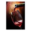Red Wine Glass Oil Painting Prints Poster Modern Canvas Art Bar Restaurant Kitchen Wall Decoration Dinning Living Room Decor