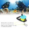 Scuba Diving Diving Reel Diving Reel with Thumb Adjustable Diving for Underwater Use and 46m Blue Reel, Pool, Stopper, Reel, Snorkeling, (Sky Wheel)