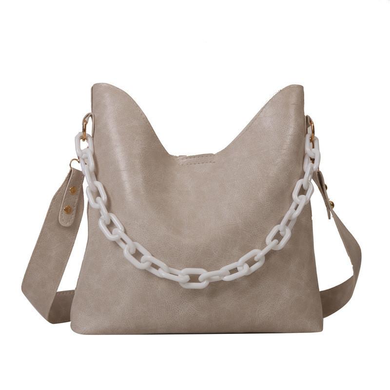 Fashionable Large Capacity Women's Bucket Bag 2023 Winter New Korean Version Trendy Shoulder Handbag