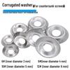Stainless Steel/Nickel-Plated Tapered Fisheye Countersunk Decorative Washer