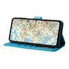 For iPhone 17 Pro Leather Case Daisy Imprint Wallet Stand Phone Protective Cover