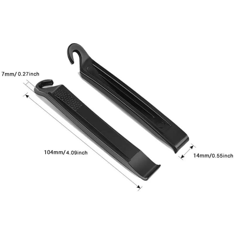 10 Pcs Plastic Bicycle Tire Lever Cycling Bike Tyre Crowbar Wear-resistant PP Pry Bar Bike Repair Opener Breaker Tool Crow Bar