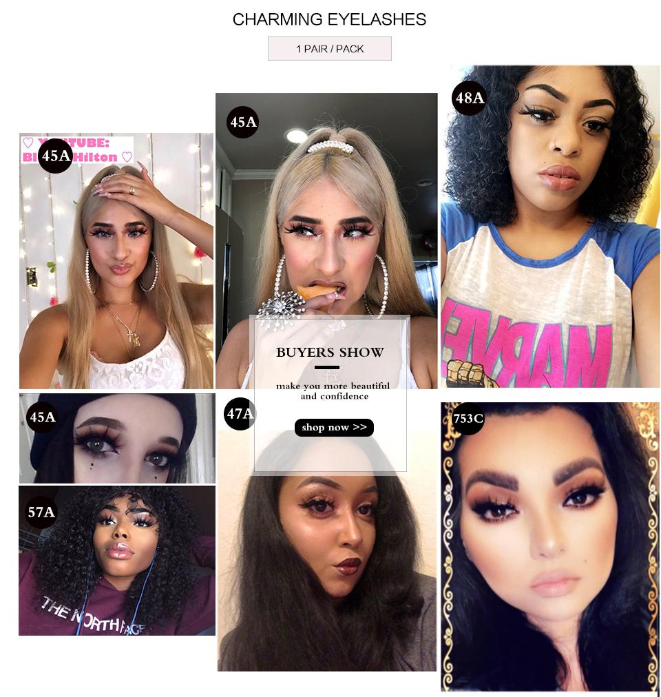 RED SIREN 25mm Mink Eyelashes Dramatic Long Natural Lashes Handmade 25 mm 3d Mink Lashes Make Up Vendors Fake Eyelashes
