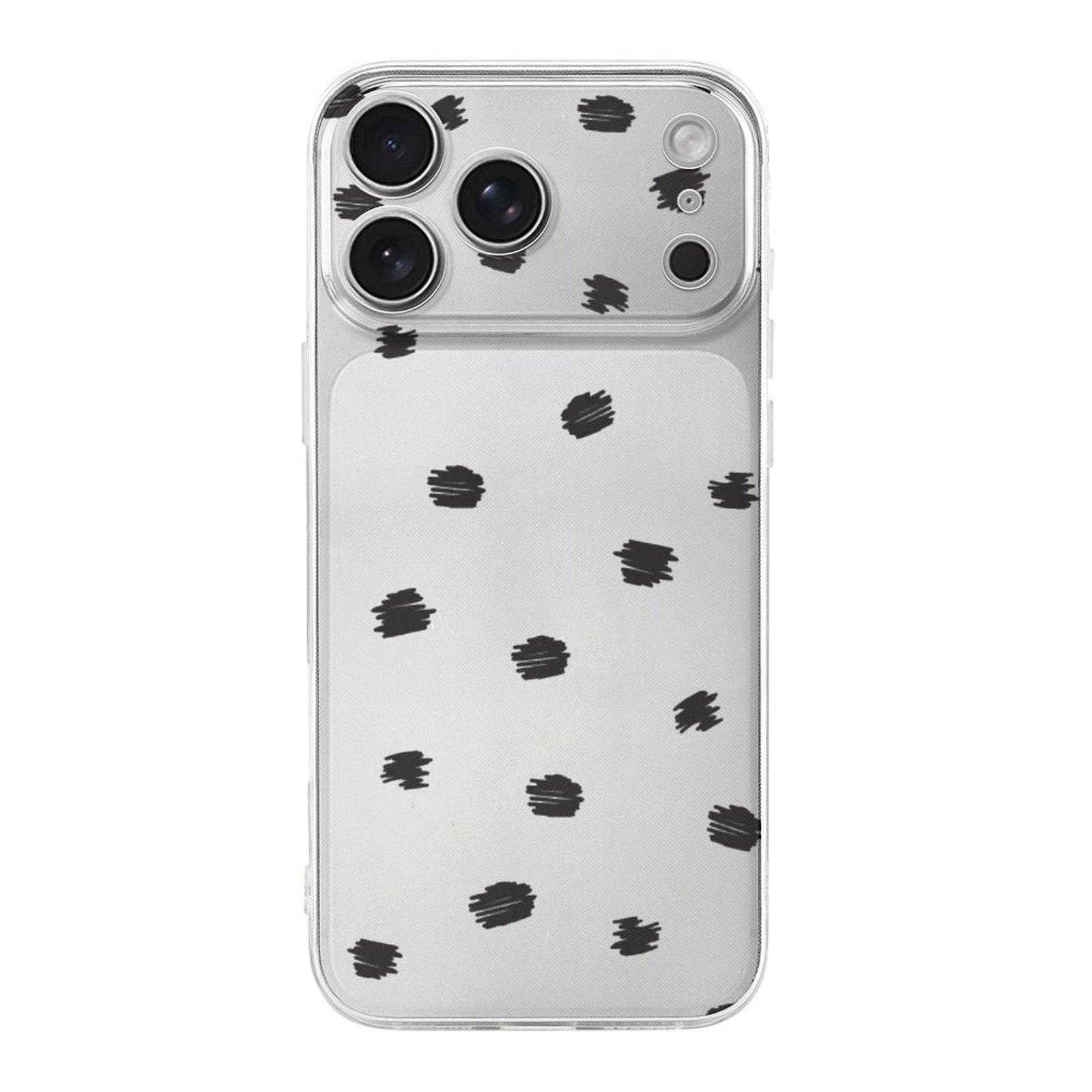 

1 Pack For iPhone 17 Series TPU Phone Case Anti-Yellow Anti-Scratch Glossy Design, Daily Protection IPHONE-17ProMax белый