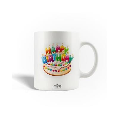 Mug - - Happy Birthday - Ceramic - 30cl - Dishwasher Safe