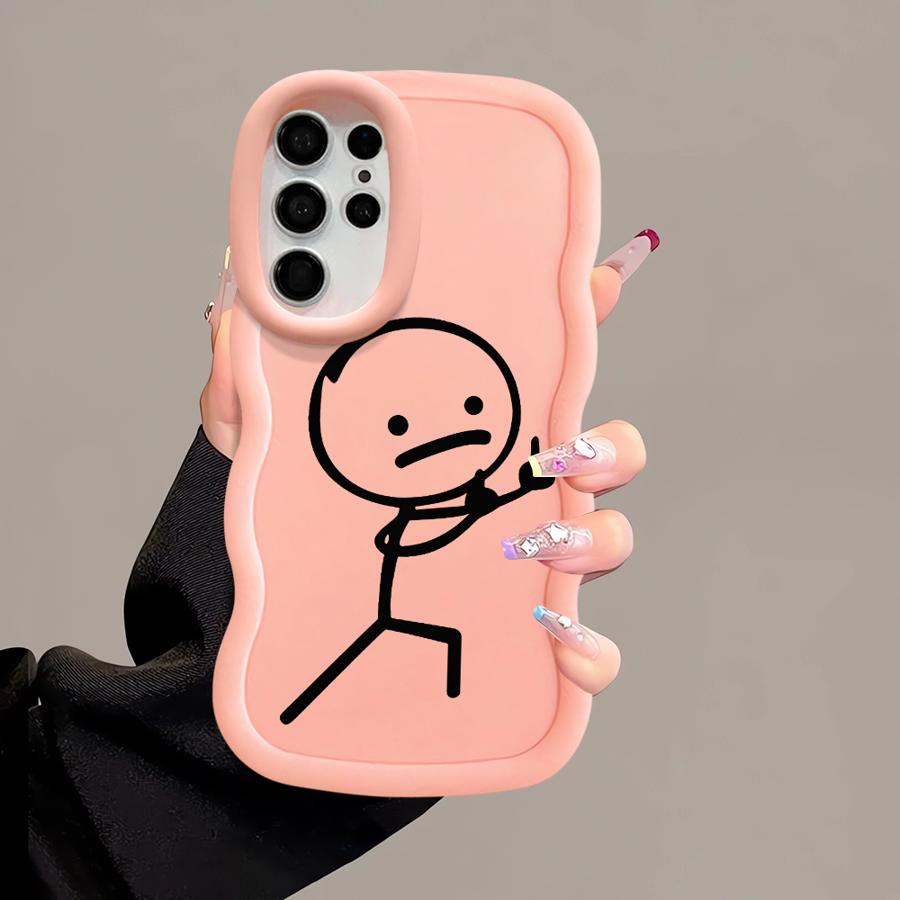 

Cartoon Matchman Soft Phone Cover Case for Samsung Galaxy S25 S23 Plus S22 Ultra S20 FE A26 A25 S24 S21 A35 A55 A24 A34 A36 A54 Galaxy A24 4G