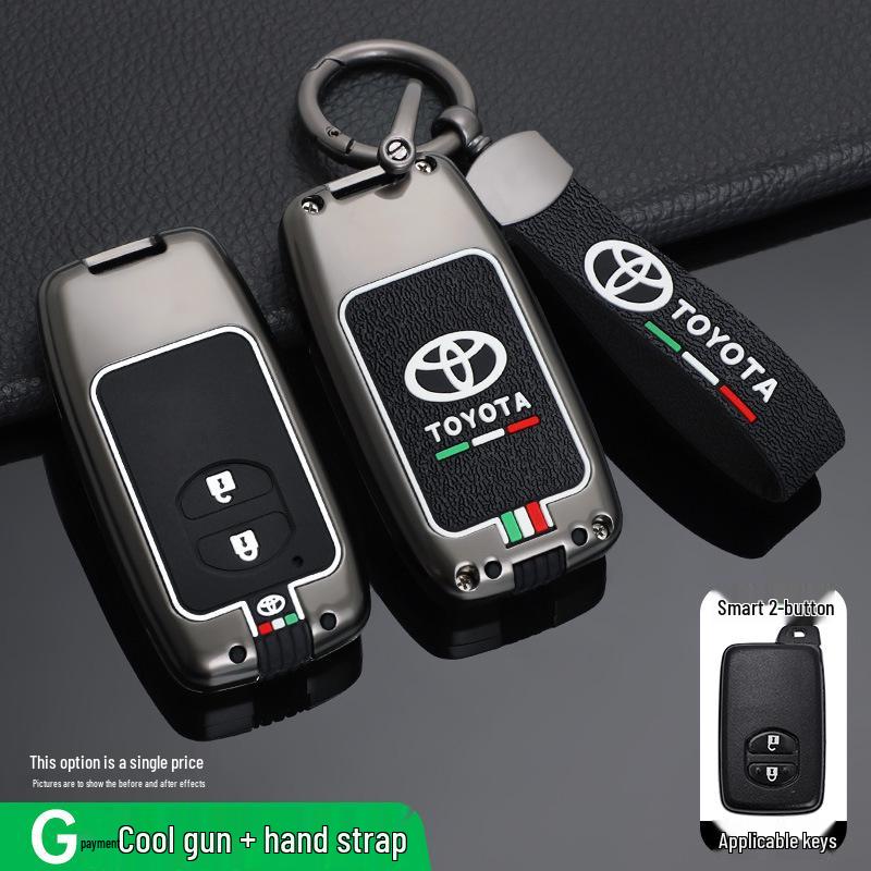 Toyota Key Case for Land Cruiser, Old Model Camry, Prado, Highlander