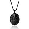 Obsidian Roar Power Stone Necklace for Men [Koai] Wolf's