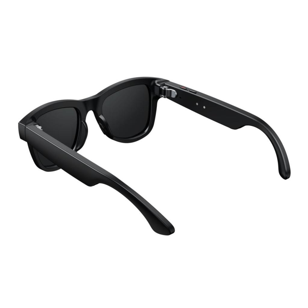 M02 AI Smart Glasses Auto-tinting Lenses Classic Design BT5.3 4K HD Hands-free 8MP Camera With Charging Case IP54 Stylish Portable Glasses