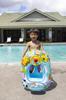Igarashi Baby Boat with Handle Foot Insert Type with Rope 75 X 60 Cm (Animal Paradise) MHC-360