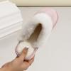 Winter Warm Fleece Slippers for Men and Women Non Slip Indoor Soft Sole Cozy Home Shoes