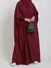 Designer Vintage Solid Loose Long Sleeve Dress Women Elegant Casual Natural Ruffle One Piece Dresses Female National Wind Hooded Blouse Clothing