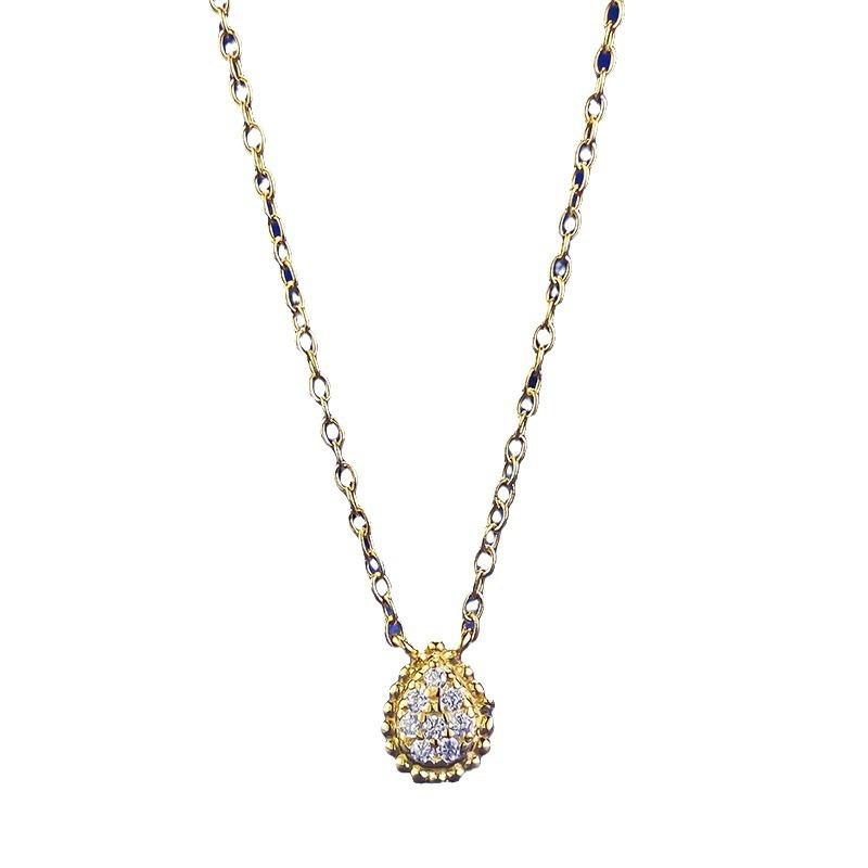 New S925 Silver Inlaid Full Flower European and American Popular Women s Necklace Wedding Jewelry