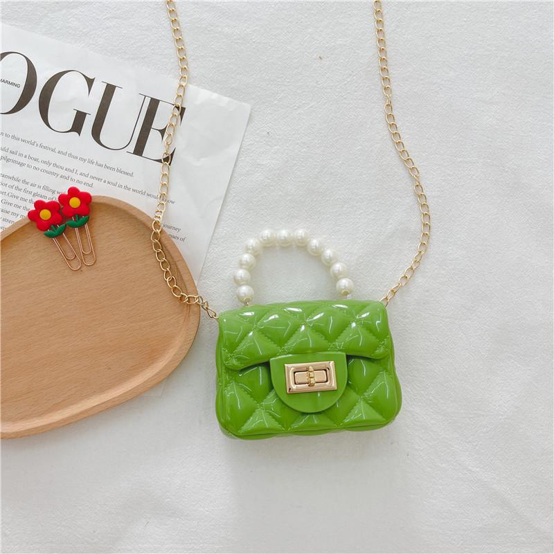 2025 Trendy Jelly Mini Handbag: Cute Crossbody Bag for Girls