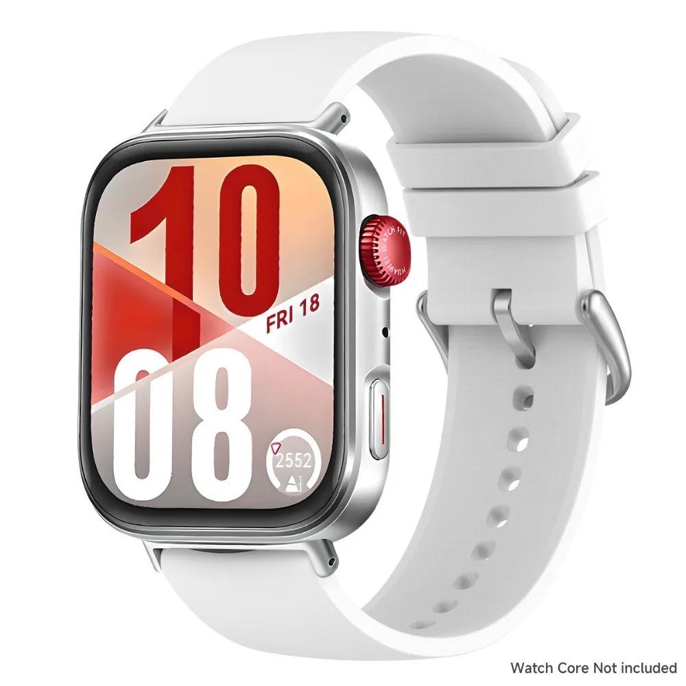 Silikonarmband för Huawei Watch Fit4/4 Pro Armband Smartklocka Ersättningsarmband för Huawei Watch Fit3/2/1 Ersättning