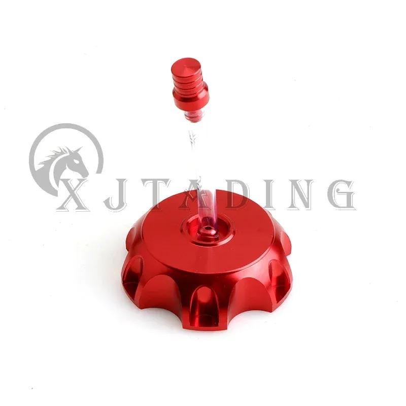 CNC Aluminum Gas Fuel Tank Cap Cover For Kayo Bse Chinese CRF TTR KLX 110 50 70 90 125 140 150 160 190 CC Dirt Pit Bike Parts