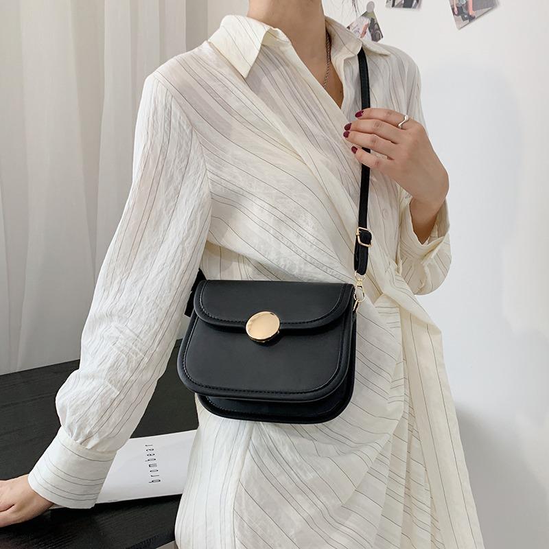 Small bag women's bag autumn and winter versatile new fashion small square bag trendy single shoulder texture crossbody underarm handbag