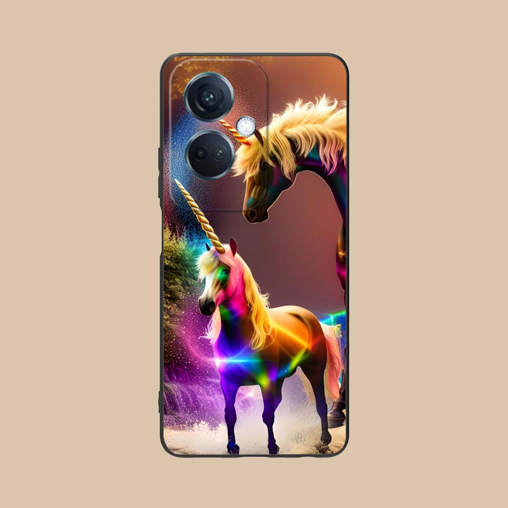 Fantasy Unicorn Mobile Phone Case for OPPO Find X9 X8 X7 X6 X5 X3 X2 Plus S Pro Ultra Lite Colorful Printing Cover Luxury Cover