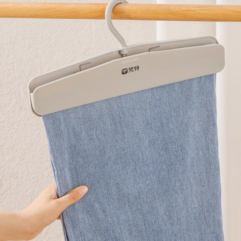 1 pezzo Nuovo Gonna Lunga Pantaloni Antiscivolo Clip Portaoggetti Pantaloni Speciale Portapantaloni Antirughe Jk Appendiabiti Artefatto per Organizzazione Domestica