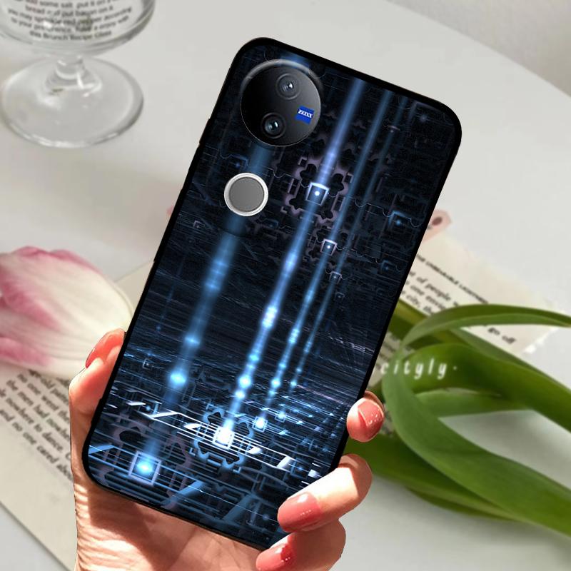 Für Vivo V50 Weiche Hülle V 50 5G Silikon TPU Handyhülle Hüllen Für VIVO V50 V2427 Schutz Stoßfänger Fundas Capas Luxus Cartoon