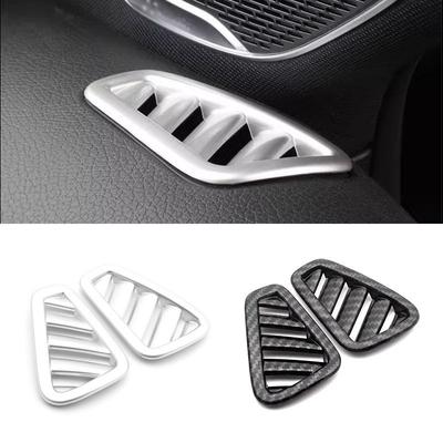 Para Mercedes Benz Classe A W177 V177 CLA W118 C118 - Volante à Esquerda ABS Estilo de Carro Painel do Tablier Saída de Ar Lateral Tampa de Ventilação Acabamento