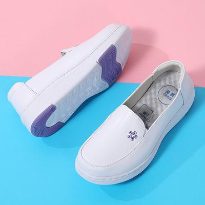 Neue Krankenschwester Schuhe Damenschuhe Weichsohle Anti-Rutsch Atmungsaktiv Dicke Sohle Weichsohle Flache Schuhe