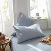 1 Pair Solid Color Plaid Printed Pillowcase Soft Cotton Throw Pillows Covers 30x50 40x60 48x74 Cushion Case for Bed Home Decor