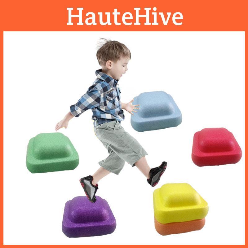 Rainbow River Interactive Stones Balance Training Kids Early Toys Education