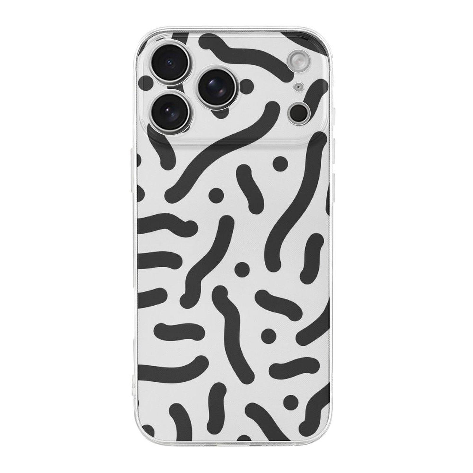 

1 Pack For iPhone 17 Series TPU Phone Case Scratch-Resistant Anti-Slip Flexible Design, Daily Protection IPHONE-17ProMax белый