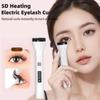 Portable 5D Heating Curling Electric Eyelash Curler 3 Modes Perm Eyelash Curler Heated Eyelash Grafting Long Lasting Makeup Tool