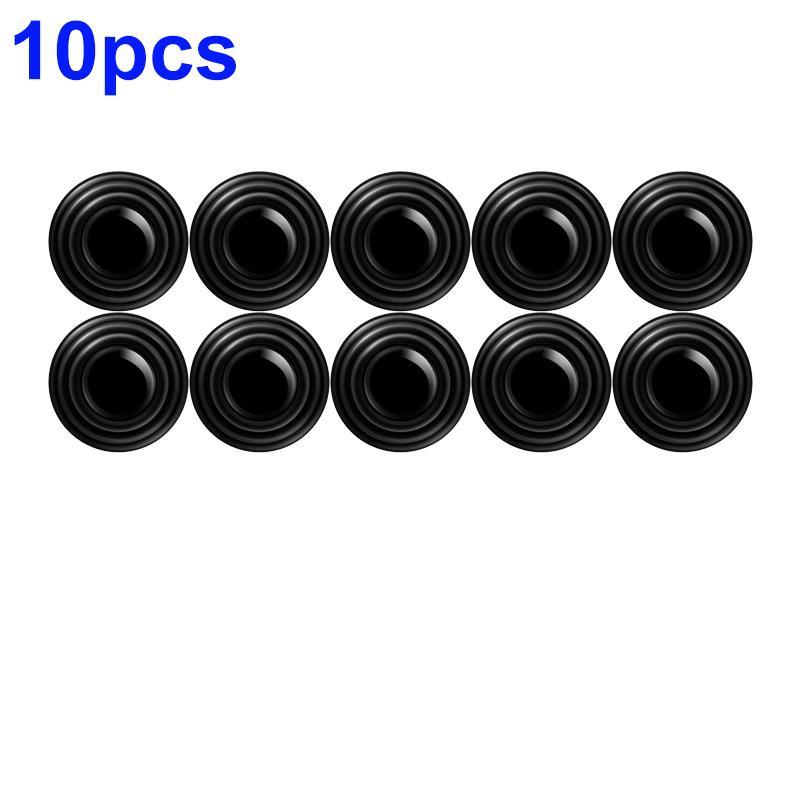 

20/10 шт. Универсальная автомобильная дверь, противоударные силиконовые накладки, черные, антивибрационные, шумоподавляющие, буферные подушки, автомобильные аксессуары